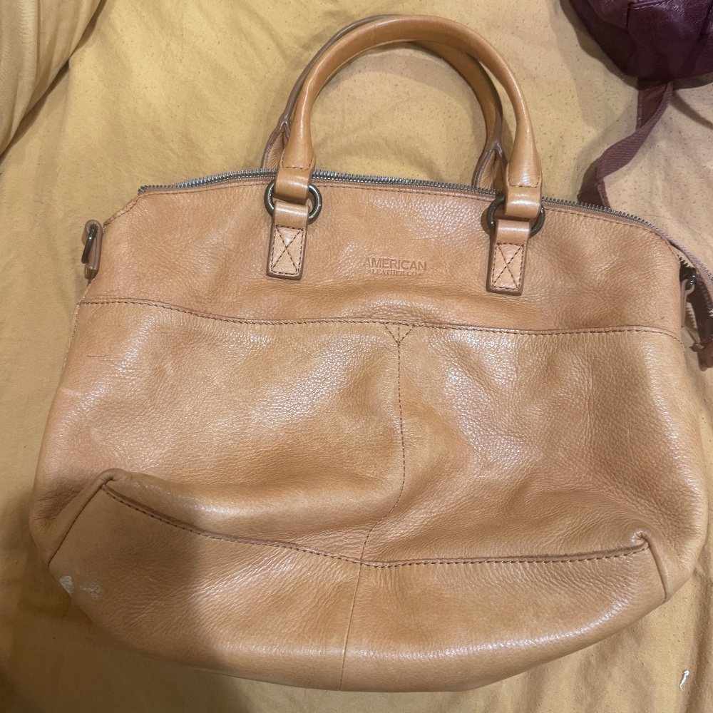 American Leather Co Purse